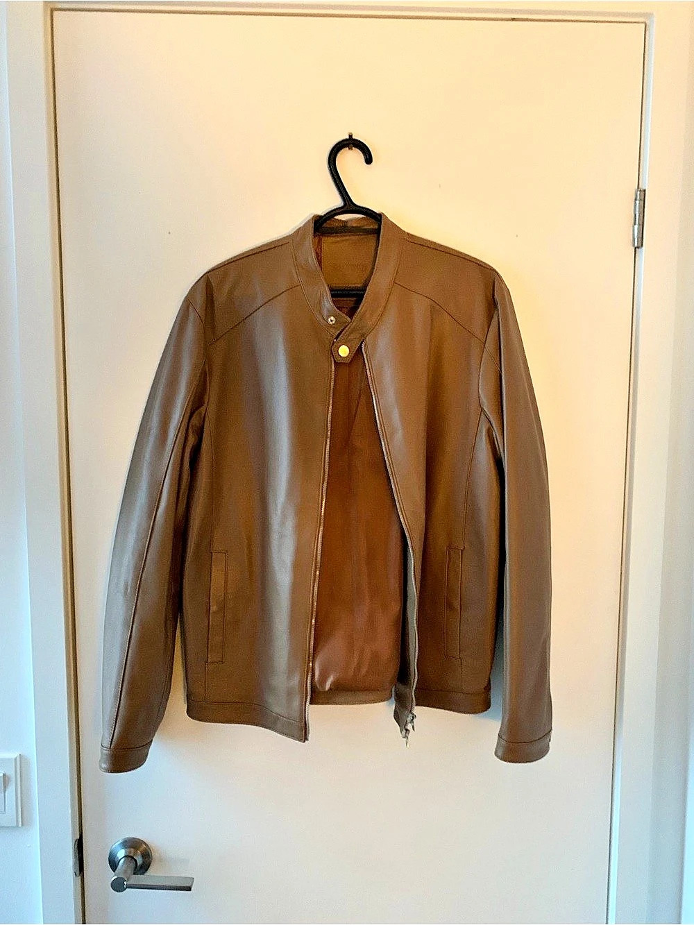 Masterpelle Brown Leather Jacket